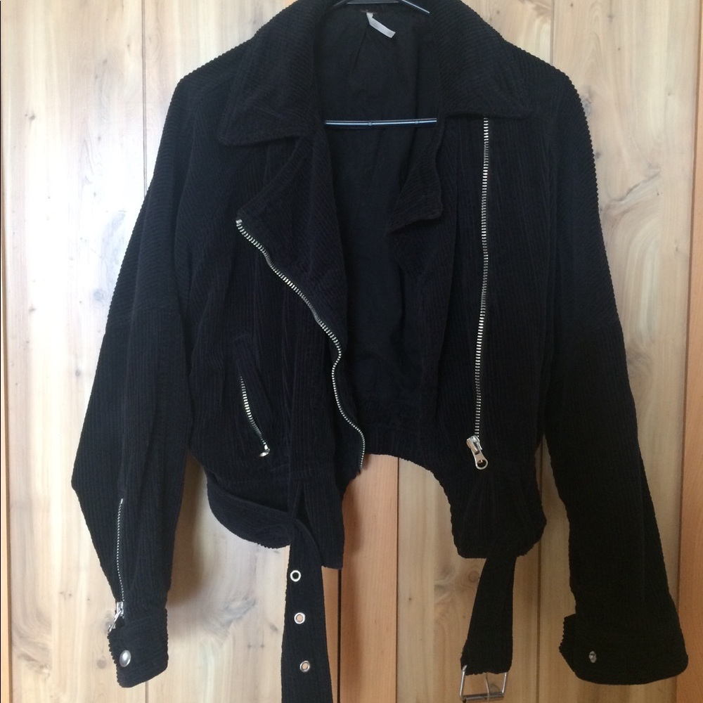 Free People Dolman Moto Jacket size xsmall